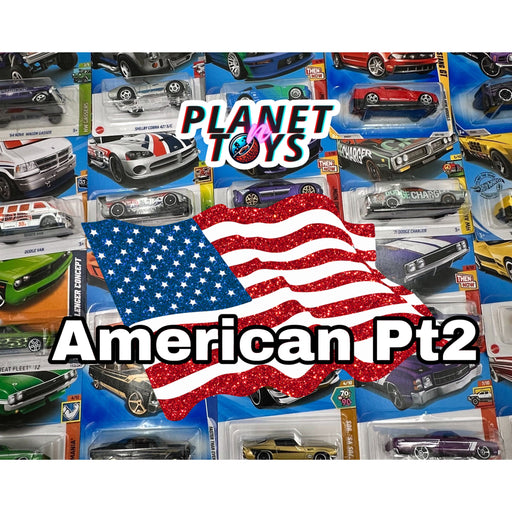 Hot Wheels American Power V2 1:64 Diecast Assorted (Ford, Chevy, Dodge, Mustang, Corvette, GMC, Jeep, Merc, Camaro) - for just $1.75! 
