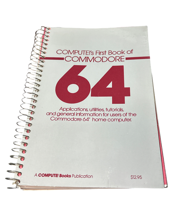 Compute!'s First Book of Commodore 64 (Used – Excellent Condition) - for just $17.99! 