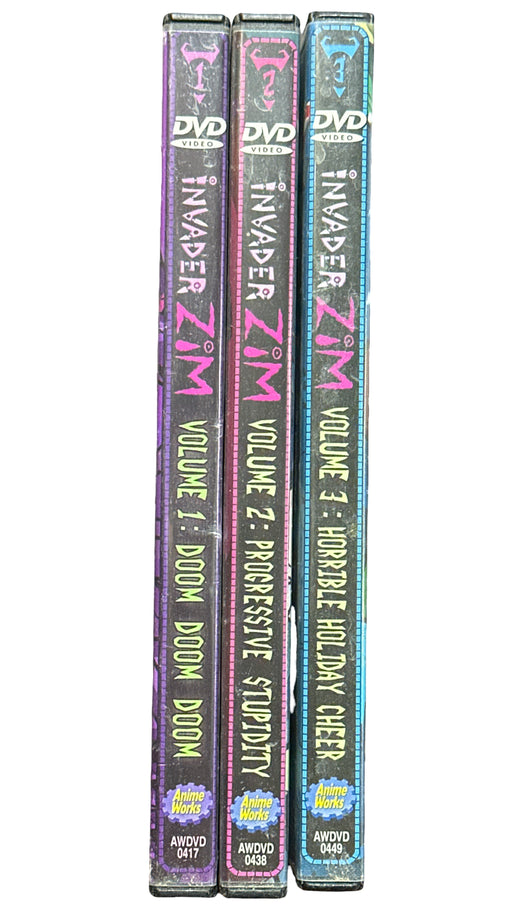 Invader Zim - Complete Invasion Volume 1-3 DVD 6 Disc Set Nickelodeon - for just $49.99! 