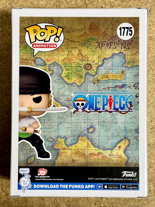 Funko Pop! Animation Chase Roronoa Zoro With Black Bandana #1775 One Piece 2024 - for just $35! 