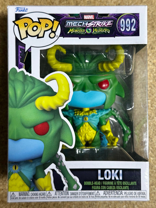 Funko Pop! Marvel Loki #992 MechStrike Monster Hunters 2022 - for just $7! 
