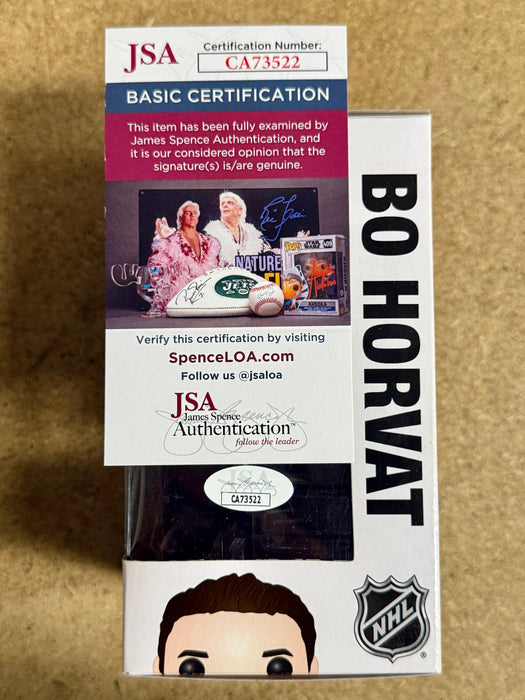 Bo Horvat Signed Funko Pop! #25 NHL Canada Vancouver Canucks With JSA COA - for just $150! 