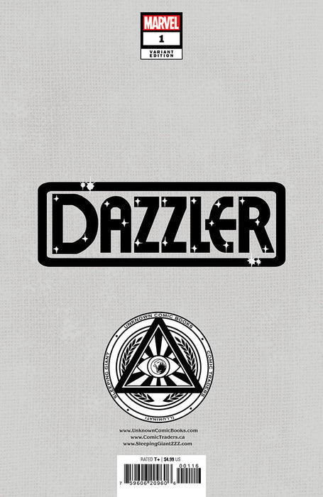 Dazzler #1 Unknown Comics Exclusive Leirix Virgin Var (09/11/2024) - for just $20! 