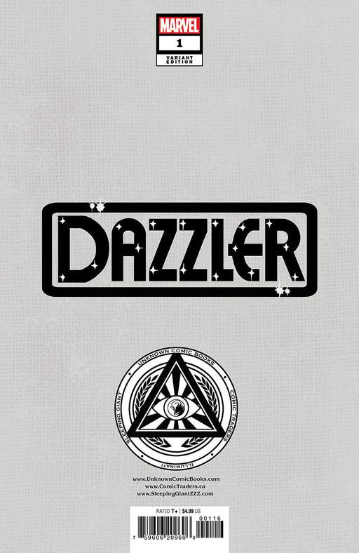Dazzler #1 Unknown Comics Exclusive Leirix Virgin Var (09/11/2024) - for just $20! 