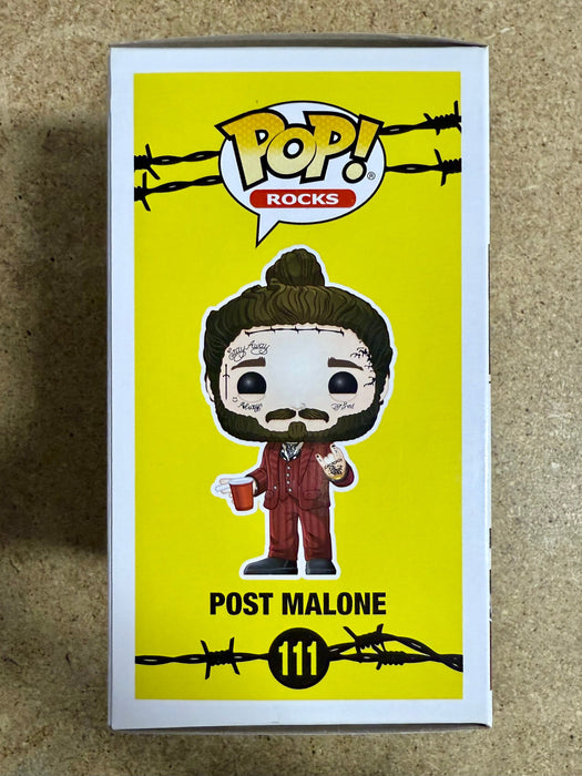 Post Malone Signed Vaulted Beerbongs And Bentleys Funko Pop! #111 With JSA COA - for just $250! 