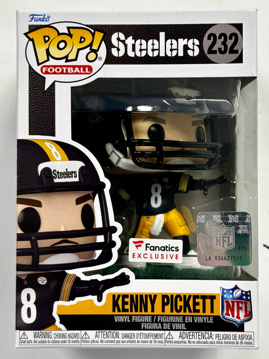 Funko Pop! Football Kenny Pickett #232 NFL Pittsburgh Steelers 2023 Fanatics Exclusive - for just $35! 
