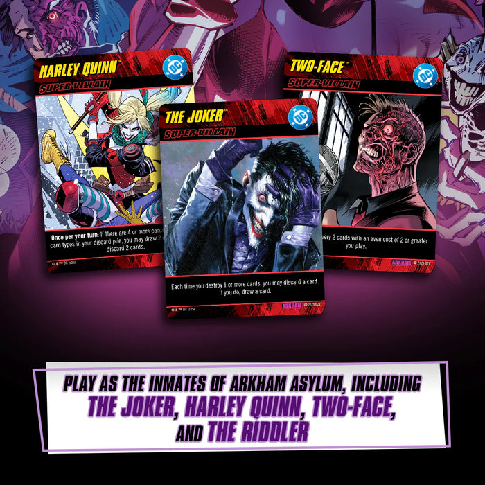 DC Deck-Building Game: Arkham Asylum - for just $54.99! 