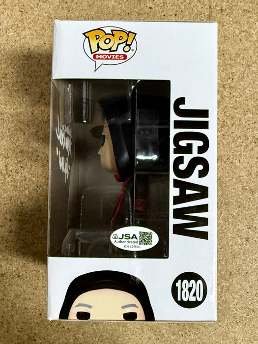 Tobin Bell Signed Saw Hooded Jigsaw Killer 2025 Funko Pop! #1820 - for just $175! 