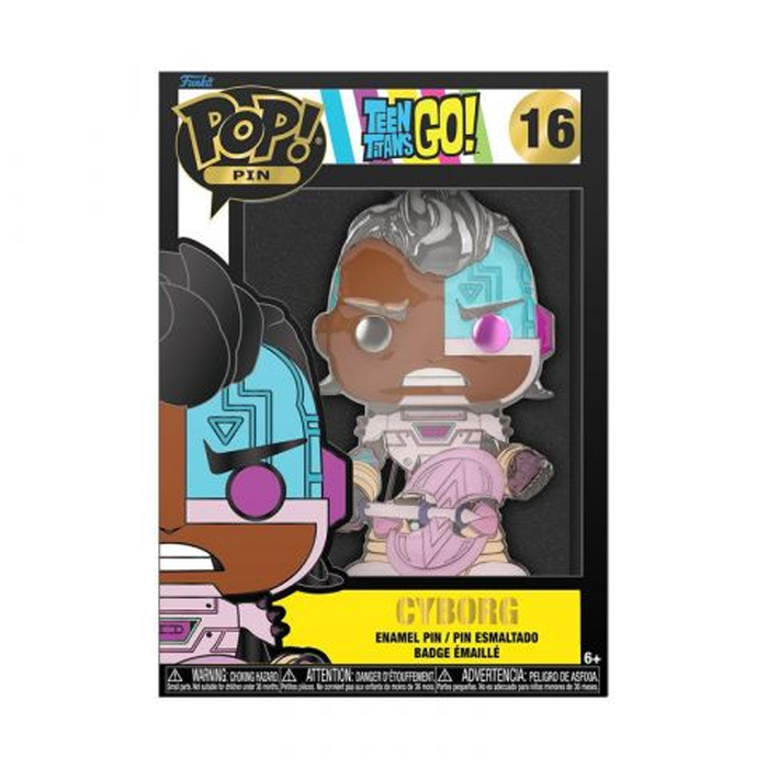 Funko POP! Pins: Teen Titans Go! - Cyborg - for just $14.99! 