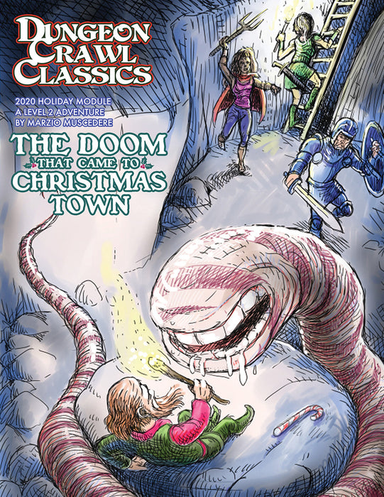 Dungeon Crawl Classics: The Doom That Came to Christmas Town - for just $9.99! 