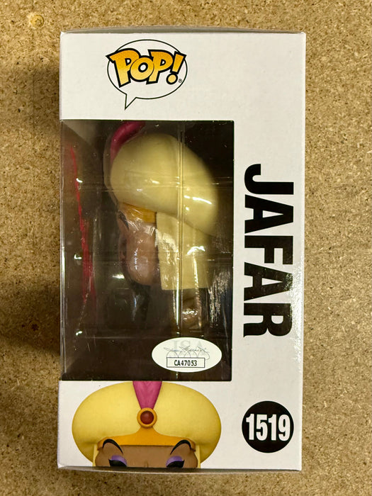 Jonathan Freeman Signed Jafar Funko Pop! #1519 Disney Aladdin With JSA COA - for just $120! 