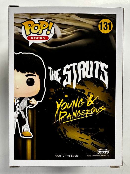 Luke Spiller Signed The Struts #131 Young & Dangerous Funko Pop! With JSA COA - for just $115! 