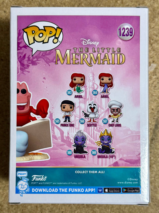 Daveed Diggs Signed Sebastian Th Crab Funko Pop! #1239 Disney The Little Mermaid (2023) With JSA COA - for just $140! 