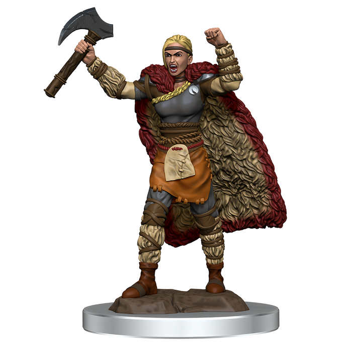 D&D: Icons of the Realms - Female Human Barbarian Premium Figure - for just $8.99! 