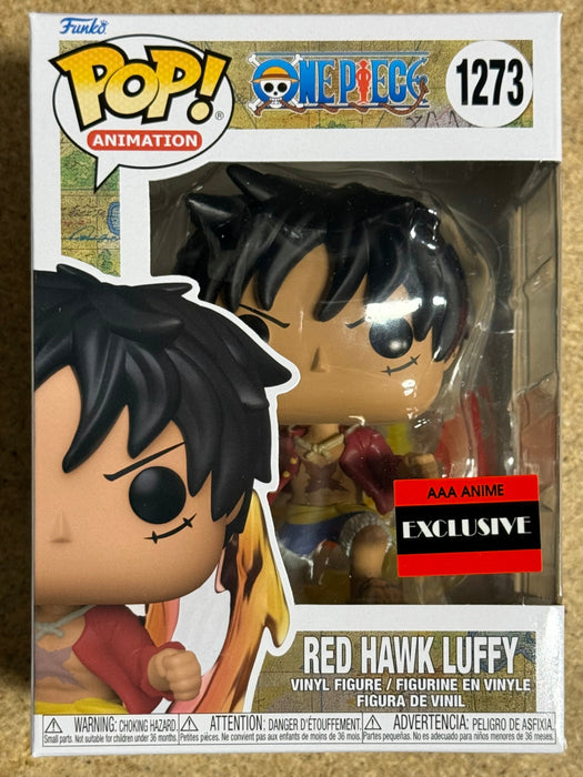 Funko Pop! Animation Red Hawk Luffy #1273 One Piece 2023 AAA Anime Exclusive - for just $15! 