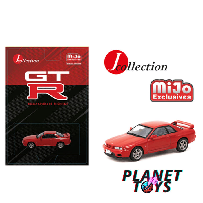 Tarmac Works - 1/64 NISSAN SKYLINE GT-R BNR32 RED DIECAST SCALE MODEL CAR (JC64-008-RD) Mijo - for just $12.99! 