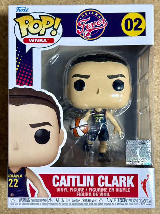 Funko Pop! Basketball Caitlyn Clark #02 WNBA Indiana Fever NCAA Iowa Hawkeyes - for just $15! 