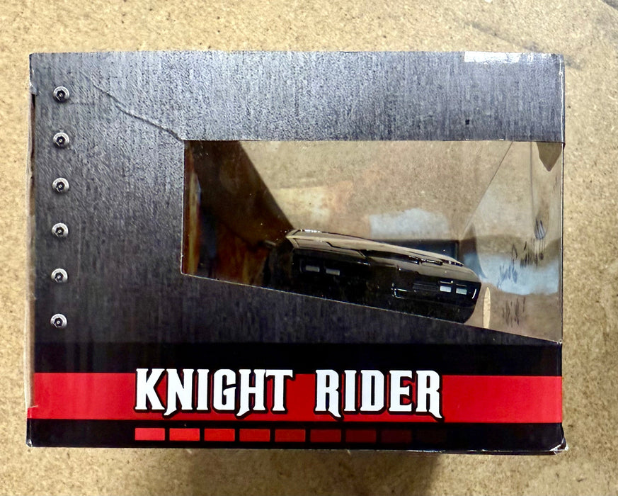 William Daniels Signed Knight Rider KITT 1:24 Car Box With JSA COA - for just $150! 