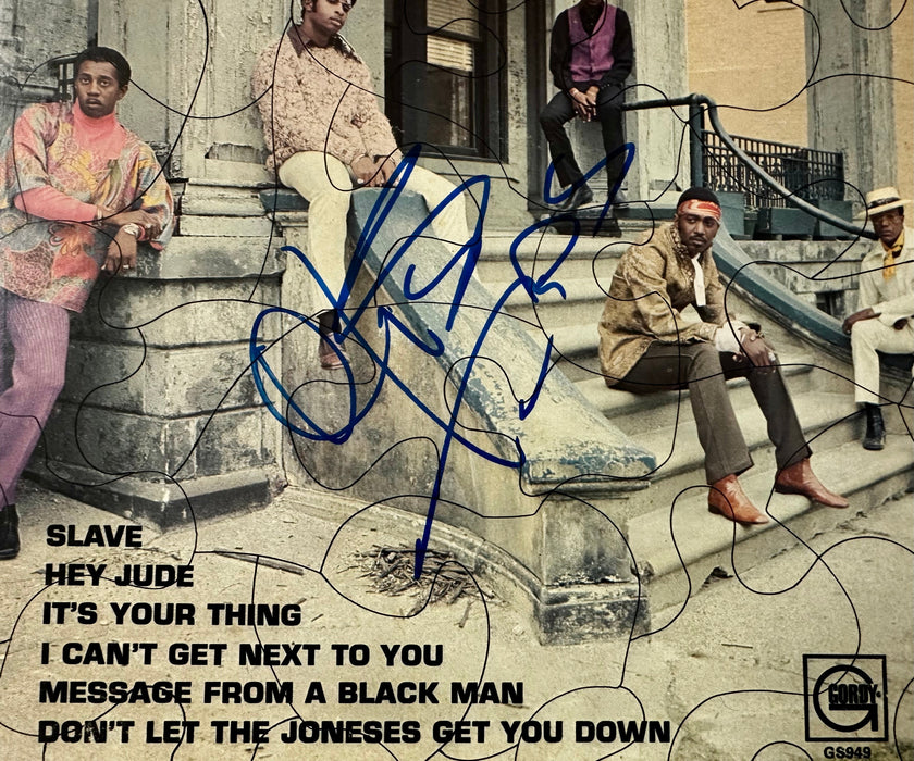 Otis Williams Signed & Framed Temptations: Puzzle People Vinyl With JSA COA - for just $150! 