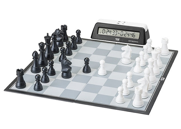 DGT Chess Box with Clock - for just $49.99! 