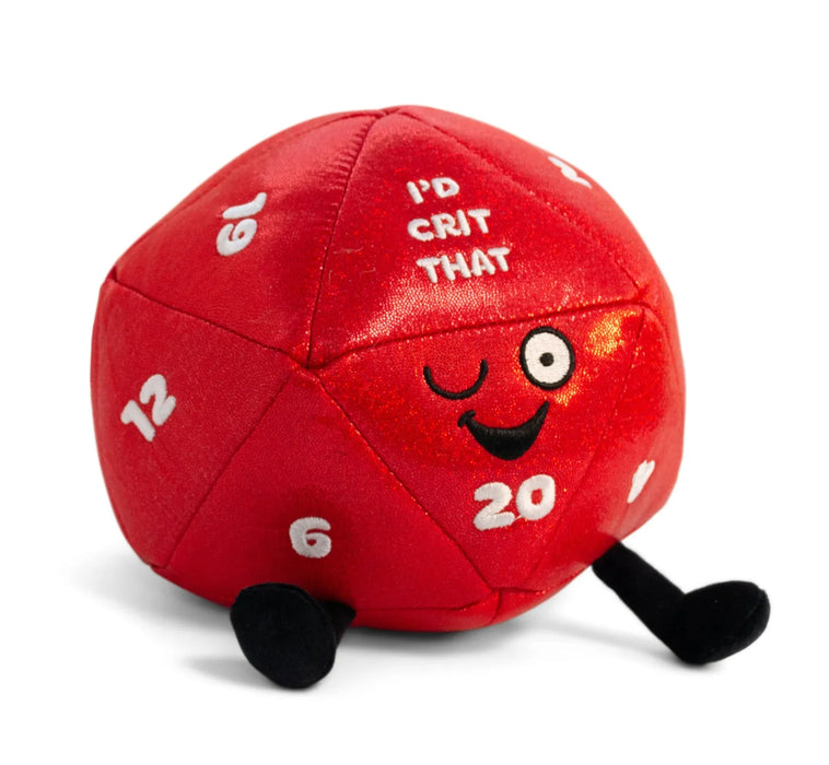 Punchkins D20 Plush I'd Crit That Dice - for just $18.50! 