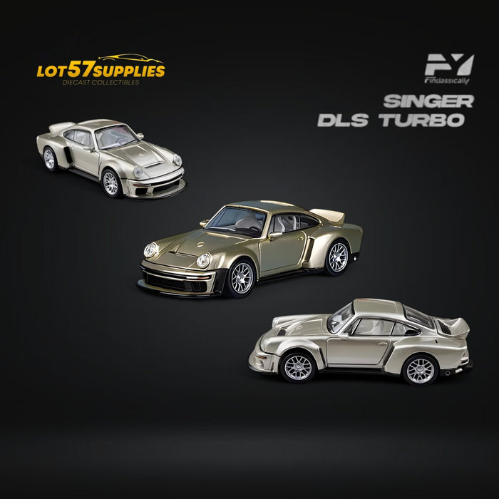 FindClassically Porsche Singer DLS Turbo Gold 1:64 - for just $32.99! 