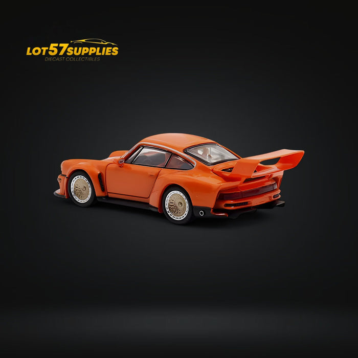 FindClassically Porsche Singer DLS Turbo Orange 1:64 - for just $32.99! 