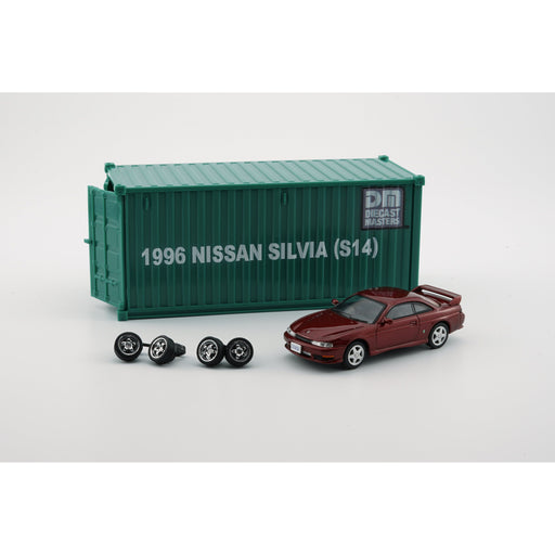 BM Creations Nissan Silvia S14 GREEN / RED / BLACK - RHD 1:64 - Just $23.99! Shop now at Retro Gaming of Denver