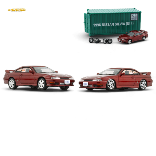 BM Creations Nissan Silvia S14 RED - RHD 1:64 - for just $23.99! 