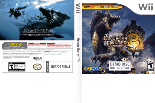 Monster Hunter Tri Demo Disc (Wii) - for just $0! 