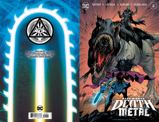 DARK NIGHTS DEATH METAL #4 (OF 7) UNKNOWN COMICS TYLER KIRKHAM EXCLUSIVE VAR (10/14/2020) - for just $10! 