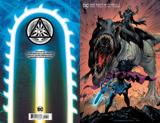 Dark Nights Death Metal #4 (Of 7) Unknown Comics Tyler Kirkham Exclusive Minimal Var (10/14/2020) - for just $10! 