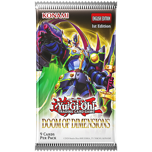Yu-Gi-Oh! TCG Doom of Dimensions Booster Pack (1st Edition) - for just $4.99! 