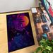 Vapor Wave Neon Inspired Decor Rug- 62x40 inches - for just $44.99! 