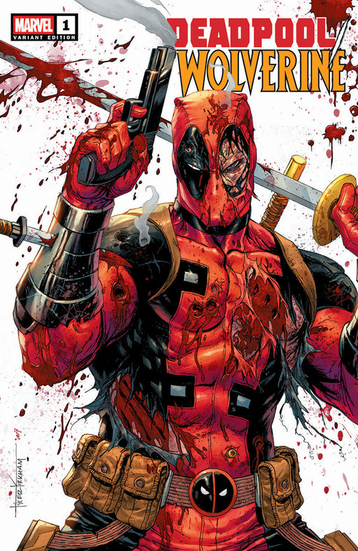 Deadpool / Wolverine #1 Tyler Kirkham MEGACON 2025 Exclusive Premium BATTLE DAMAGED Var (01/01/2025) - for just $20! 