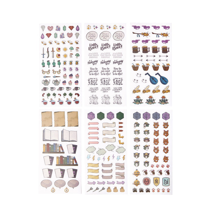 Critical Role: Beauty of Exandria - The Archives - Journal Sticker Set - for just $9.99! 