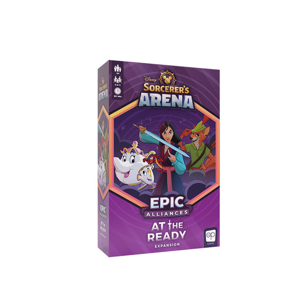 Disney Sorcerer's Arena: Epic Alliances - At The Ready Expansion 4 - for just $20! 