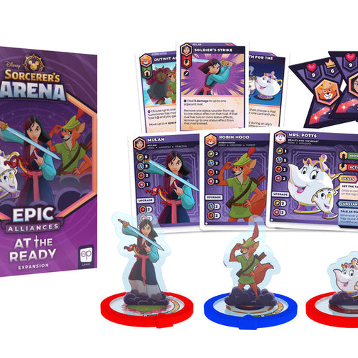 Disney Sorcerer's Arena: Epic Alliances - At The Ready Expansion 4 - for just $20! 
