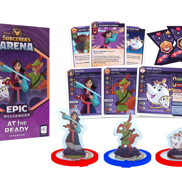 Disney Sorcerer's Arena: Epic Alliances - At The Ready Expansion 4 - for just $20! 