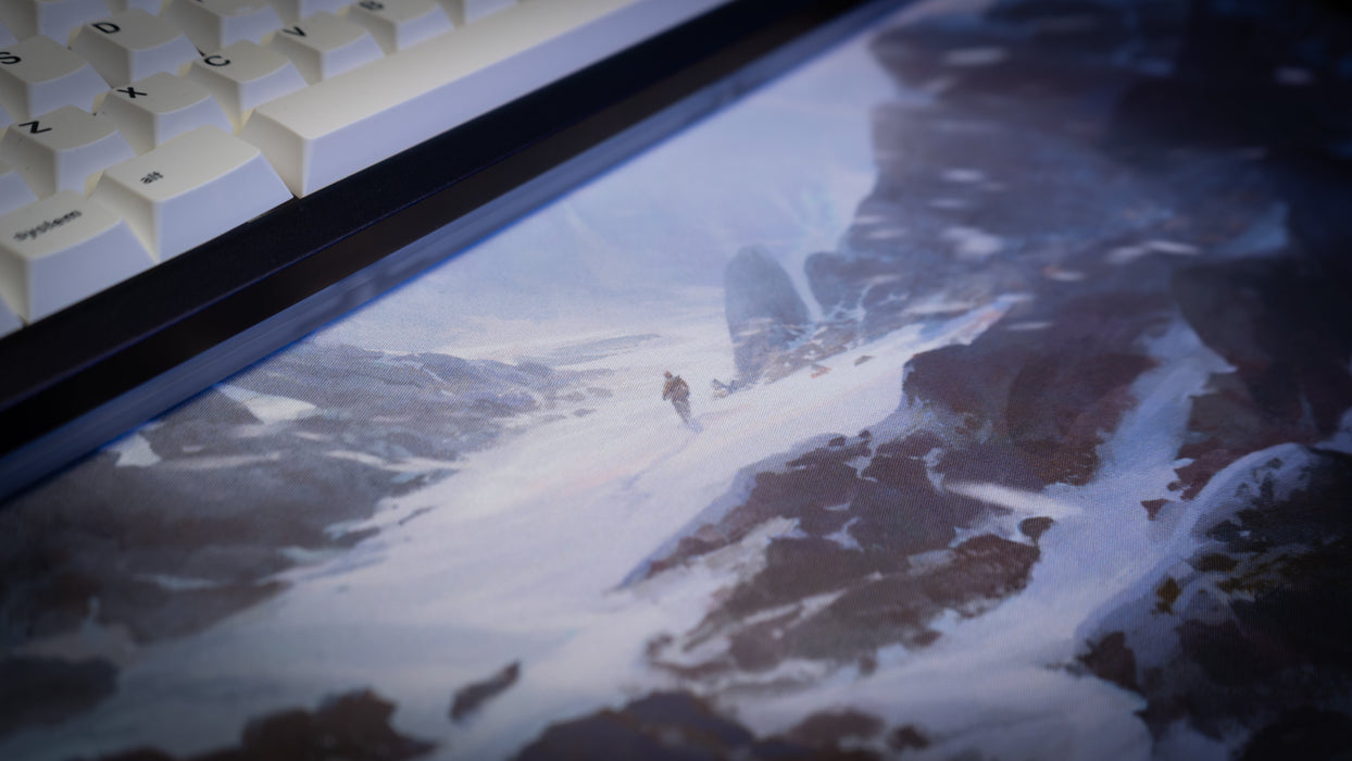 "Snow Squall" — Epic Desk Originals Deskmat - for just $49.95! 