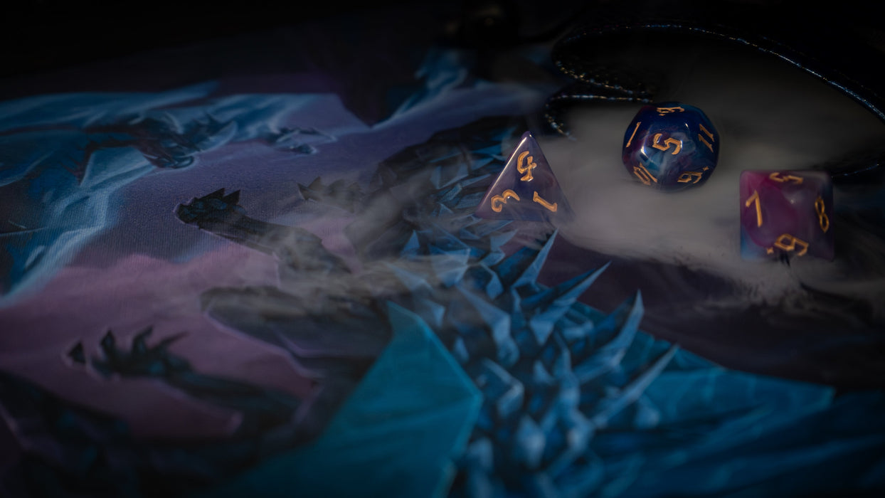 "Shattered Tundra" — Realms of Eternity Playmat - for just $39.95! 