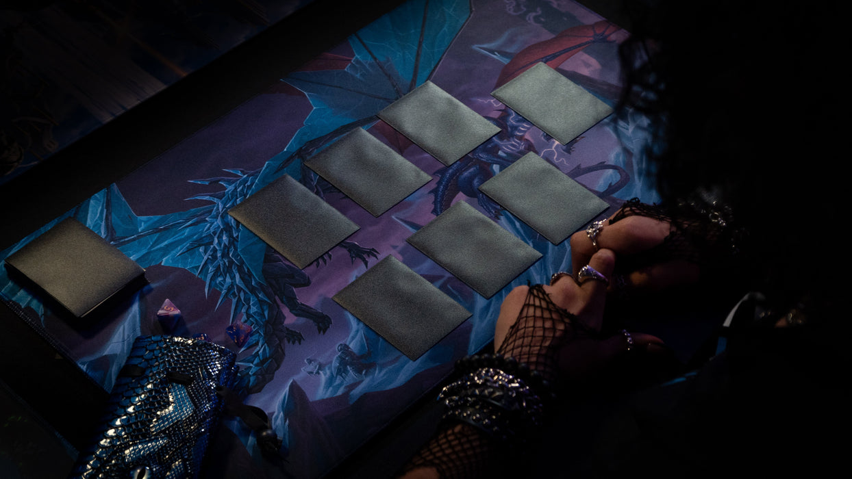 "Shattered Tundra" — Realms of Eternity Playmat - for just $39.95! 