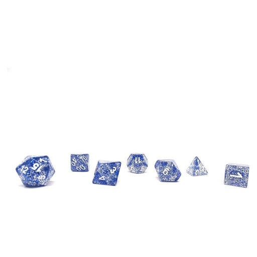 Blue Sparkle 7 Piece Set - Premium 7 Piece Set - Just $7.95! Shop now at Retro Gaming of Denver