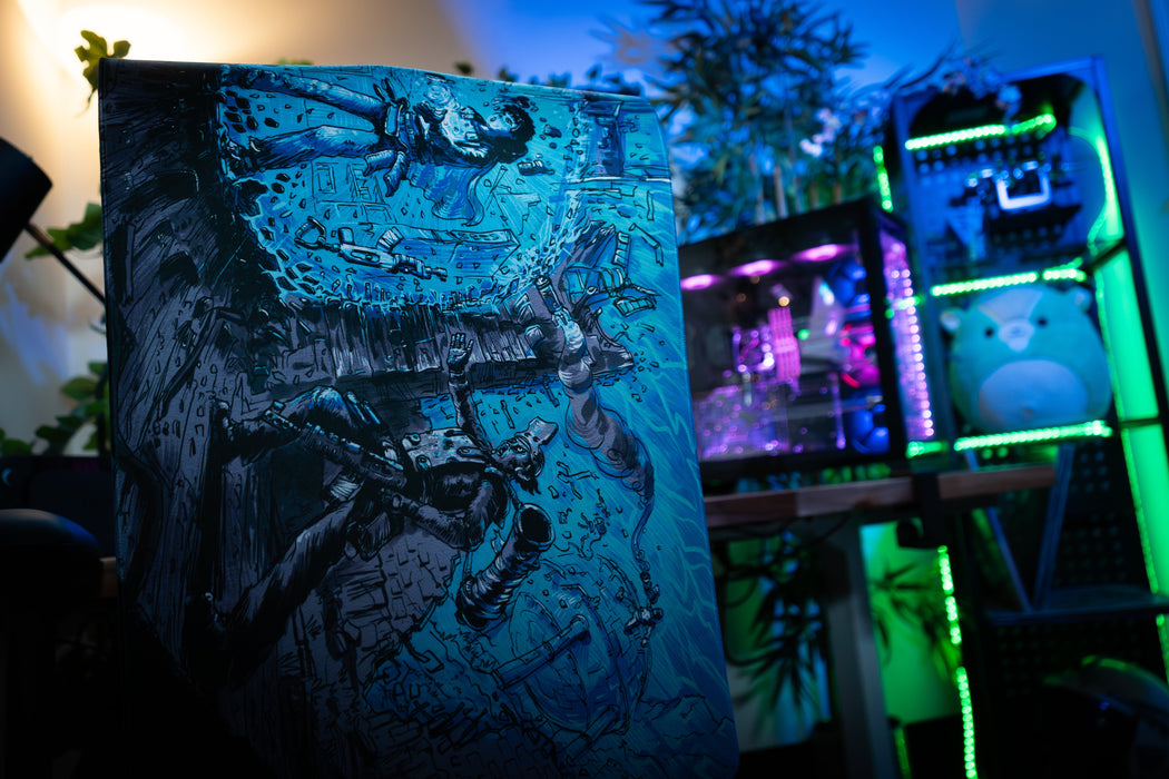 "Frostbite" — Rust Deskmat - for just $49.95! 