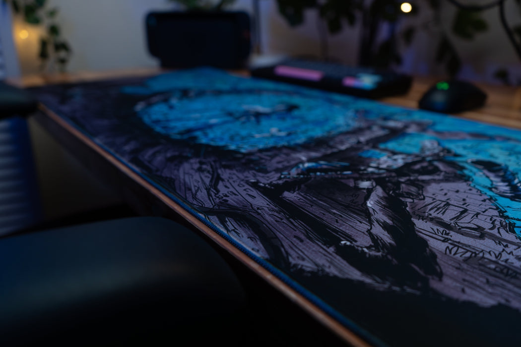 "Frostbite" — Rust Deskmat - for just $49.95! 