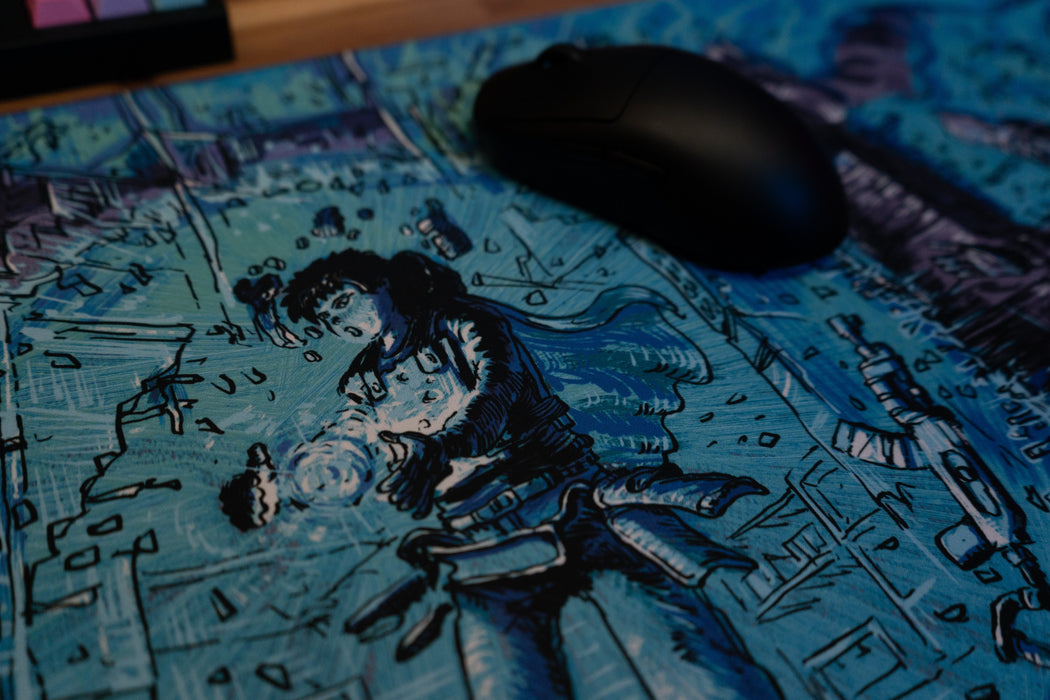 "Frostbite" — Rust Deskmat - for just $49.95! 
