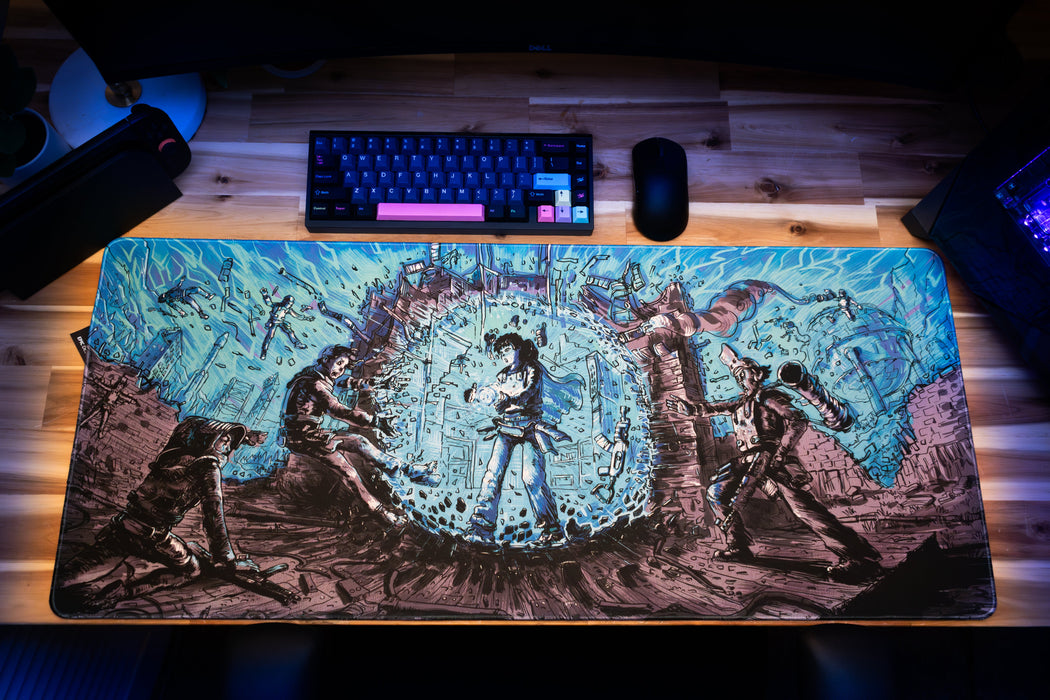"Frostbite" — Rust Deskmat - for just $49.95! 