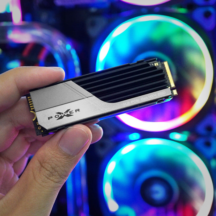 Silicon Power US75 2TB NVMe Gen4x4 M.2 2280 Internal Solid State Drive with Heatsink, Compatible with PS5 - for just $304.97! 
