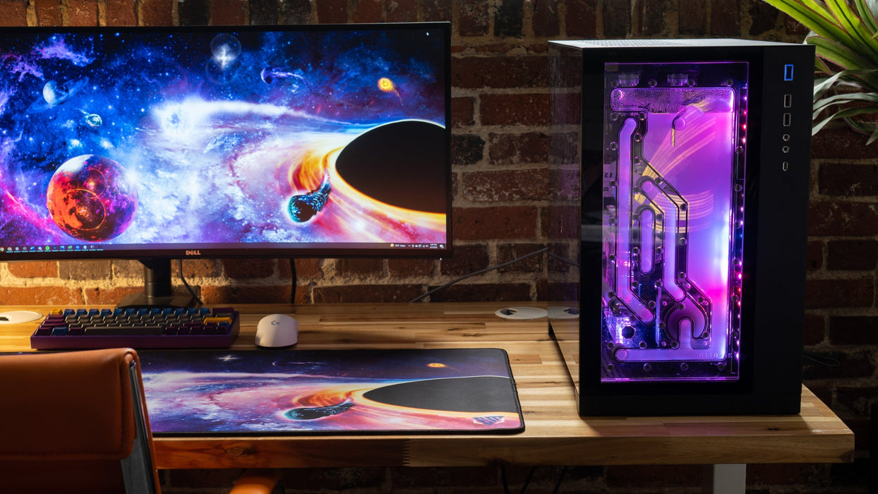 "Into the Abyss" — Epic Desk Originals Deskmat - for just $49.95! 