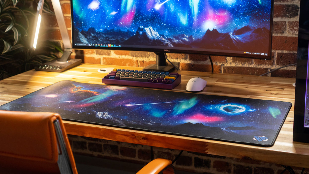 "Northern Lights" — Epic Desk Originals Deskmat - for just $49.95! 